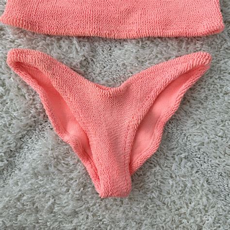 Sale Hunza G Gigi Bikini Coral Gem