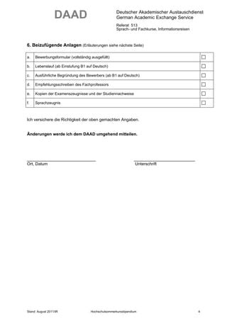 Hsk Antragsformular PDF