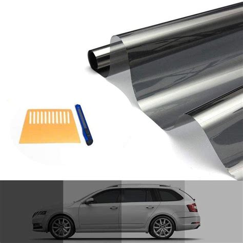 Ozoffer 5 VLT Window Tint Film Black Roll 760mmx7m Window Tinting