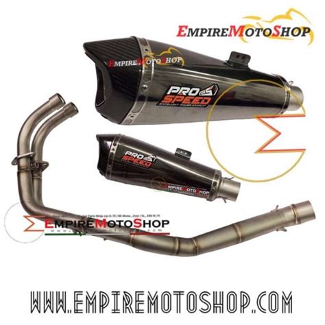 Jual Knalpot Prospeed R Shark Black Series Fullsystem Jakarta Barat