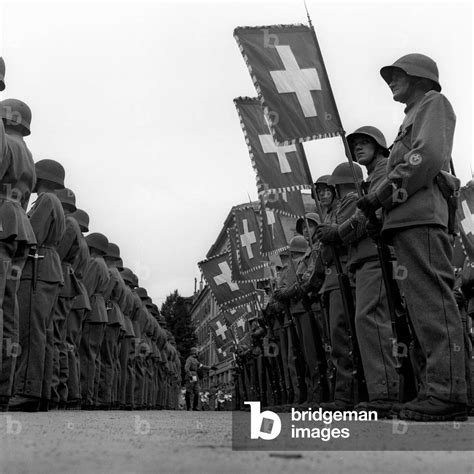 Switzerland World War Ii Active Duty B W Photo