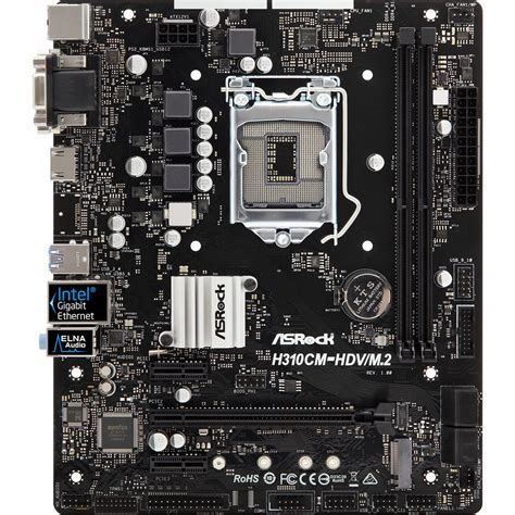 ASRock H310CM HDV M 2 Intel Motherboard