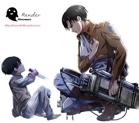 Render Rivaille Shingeki No Kyojin By Shiwoo28 On DeviantArt