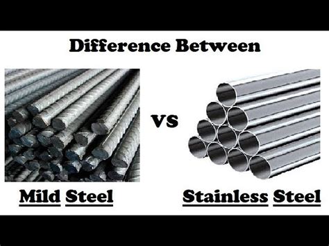 Mild Steel Vs Stainless Steel Difference Between Mild Steel 49 Off