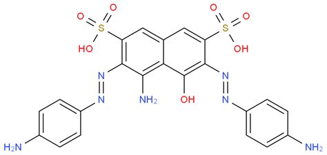 4 Amino 3 6 Bis 4 Aminophenyl Azo 5 Hydroxynaphthalene 2 7