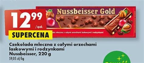 Czekolada Mleczna Z Ca Ymi Orzechami Laskowymi I Rodzynkami Alpen Gold