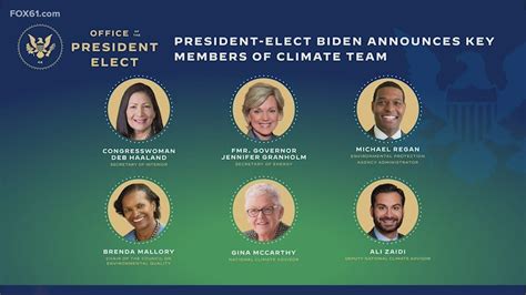 Biden Introduces His Climate Team Including Two With Connecticut Ties