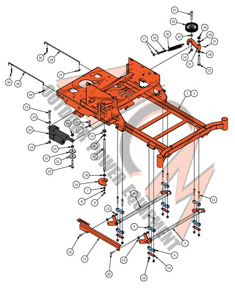 2017 Zt Elite 60 Deck Assembly Or Bad Boy Parts Number