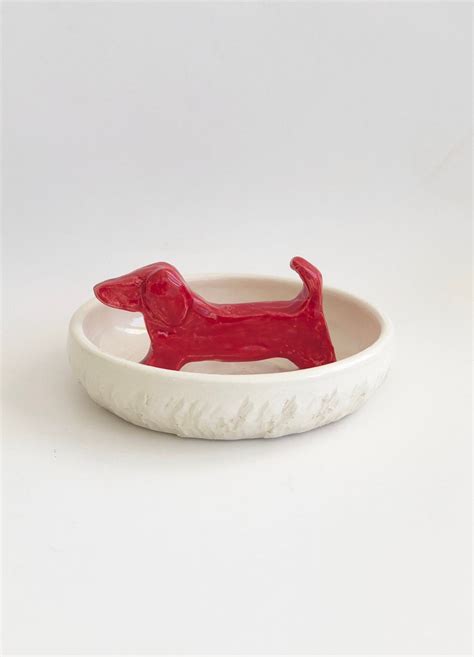 Jewelry Organizer Dachshund Jewelry Dish Dog Trinket Pot Dog Trinket