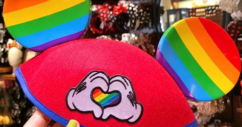 Disney Rainbow Mickey Ears For Pride Month 2018 Popsugar Love And Sex