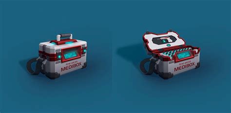 Sci Fi First Aid Kit Medibox By Danchernov On Deviantart