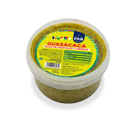 Salsa De Vegetales Y Hiervas Guasacaca Marca P A N G