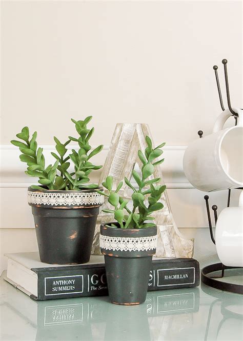 Quick And Affordable Dollar Tree Succulent Pots Little House Of Four