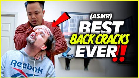 Asmr The Best Chiropractor Adjustments🔥 Back Crack Relaxing Sleep Compilation Dr Tubio