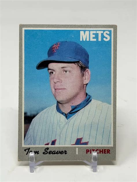 Tom Seaver Top Most Expensive Baseball Cards Sold On