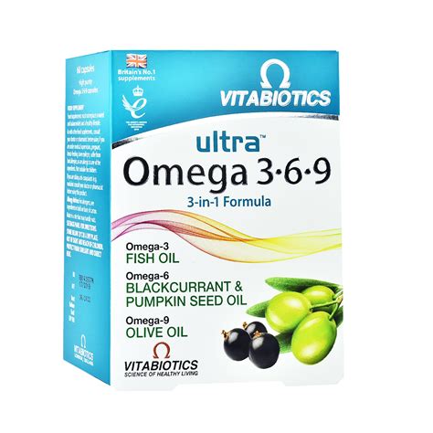 Vitabiotics Omega 3 6 9 60 Capsules