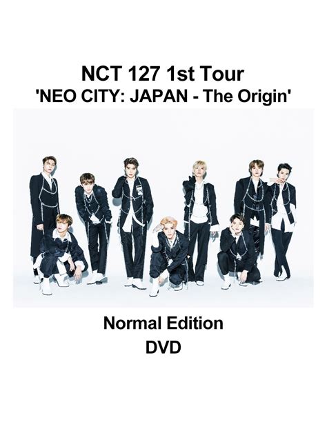 Japanese Edition Nct 127 1st Tour Neo City Japan The Origin Dvd