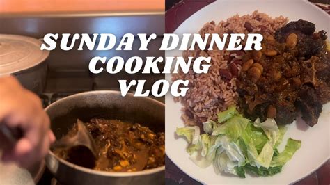 Sunday Dinner Vlog Cook With Me Vlog Youtube