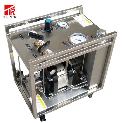 Terek Brand Air Driven Hydraulic Pressure Test Pump For Hydrostatic Testing Hydraulic Pump