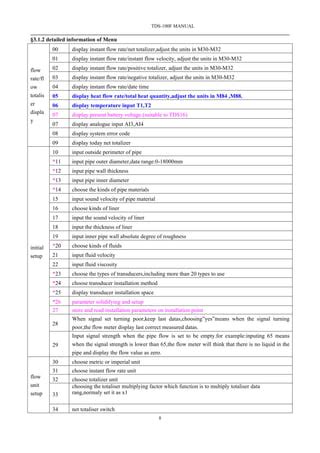 Tds F Fixed Ultrasonic Flow Meter Pdf