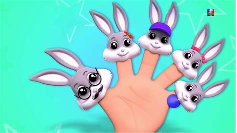 Lapin Doigt Famille Doigts Famille Chansons Comptines Pour Enfants