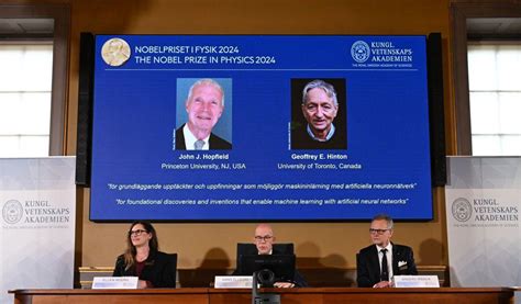 Geoffrey Hinton And John Hopfield Share Nobel Prize For Work On Ai