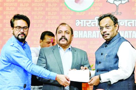 Former Iaf Chief Bhadauria Joins Bjp Daily Excelsior