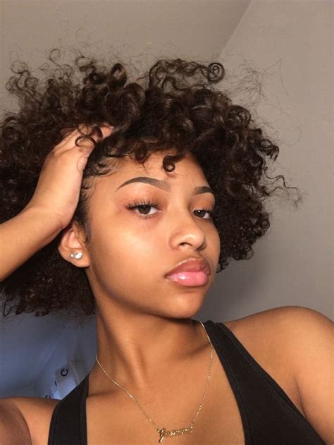 Pinterest Curly Girl Hairstyles Baddie Hairstyles Light Skin Girls