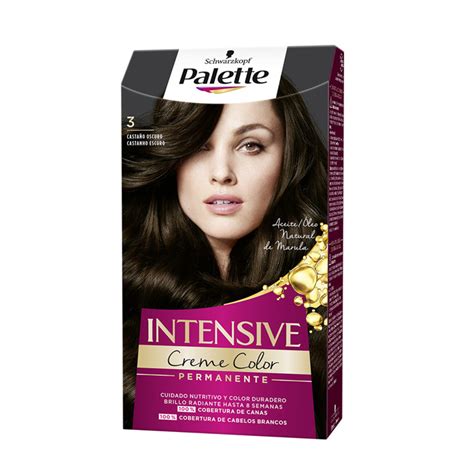 Schwarzkopf Palete Intensive Tinte Castanho Escuro Colora O