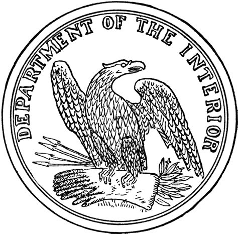 Seal of the Department of the Interior | ClipArt ETC