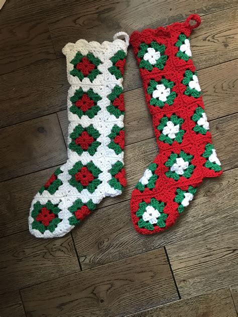 Stockings For Sheila Crochet Stocking Crochet Christmas Stocking Crochet Christmas Stocking