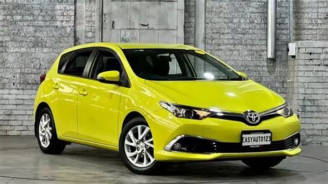 Used 2016 Yellow Toyota Corolla Ascent Sport Hatchbackfor Sale In Mile