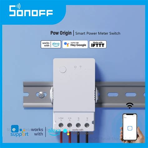 Sonoff Pow Origin A Smart Power Meter Switch Smart Switch Overload