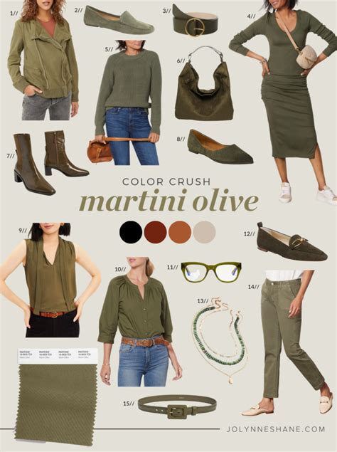 Fall Color Crush Martini Olive Jo Lynne Shane