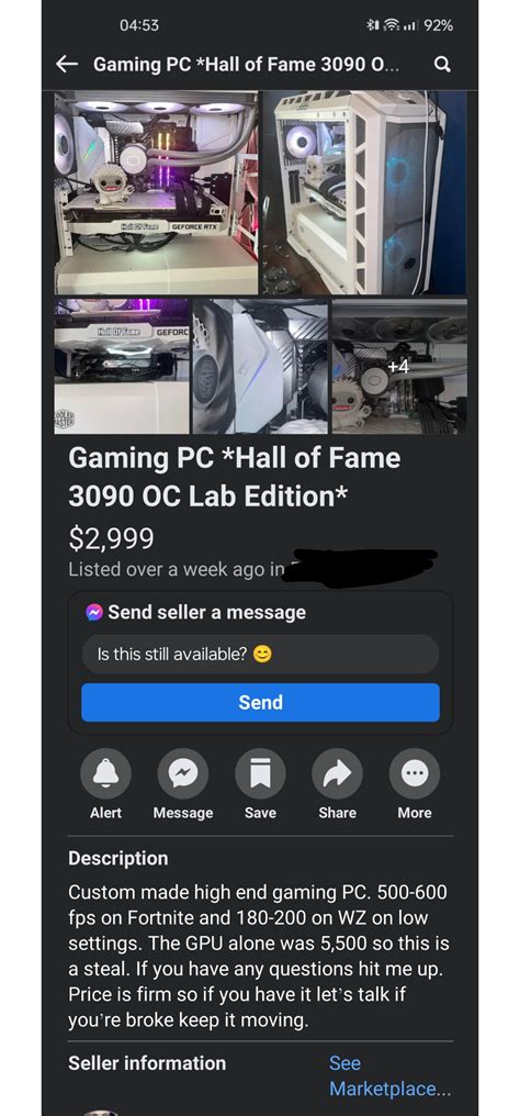 Found The Most Absurd Pc On Fb Marketplace R Pcmasterrace