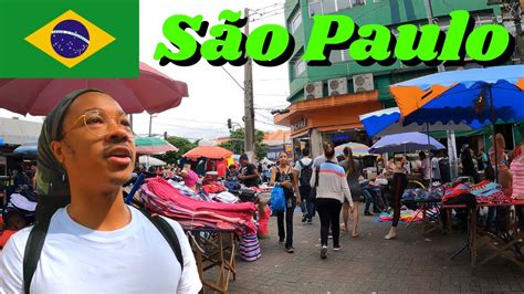 The Most AMAZING Markets In Sao Paulo Brazil Brás YouTube