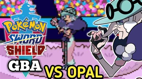 Pokémon Sword And Shield Gba Gym Leader Opal Battle Hd 720p Youtube