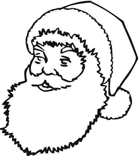 70+ Best Santa Templates Shapes, Crafts & Colouring Pages