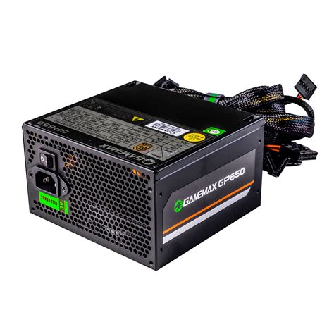 Fonte Alimentação ATX Gamemax GP650 650W 80 Plus Bronze PFC Ativo OEM