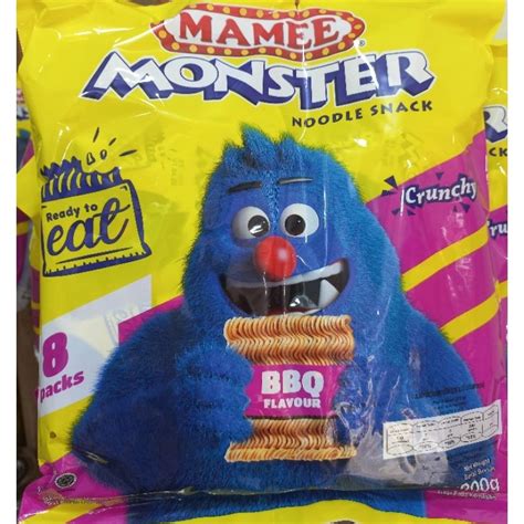 Jual Mamee Monster Noodle Snack Mie Kremes 8pcsx25Gram Shopee Indonesia