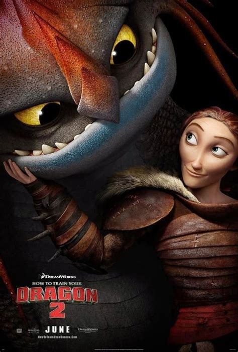 New Character Poster For ‘how To Train Your Dragon 2′ Featuring Hiccup’s Mom We Geek Girls