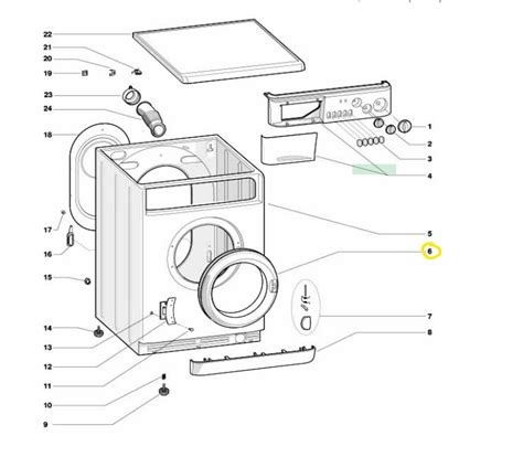 Splendide® Door Assembly Short Handle 141997 Rv Washers And Dryers