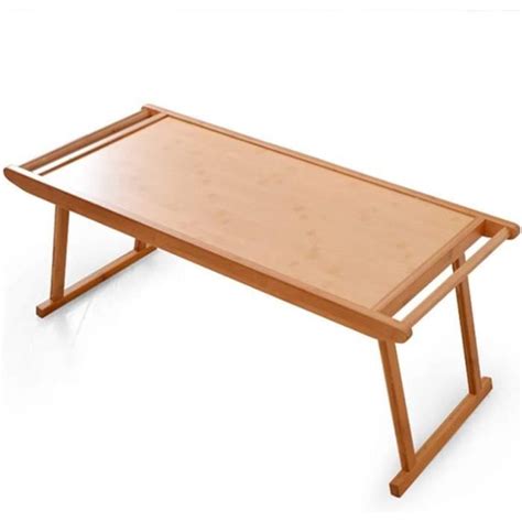 Zz Table Pliable Table Basse Pliante En Bambou Table Basse Plateau De