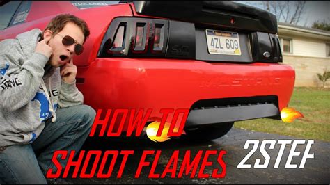 HOW TO MAKE YOUR CAR SHOOT FLAMES LOUD 2 STEP YouTube