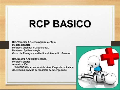 Rcp Basico Dra Ver Nica Azucena Aguirre Ventura Medico General