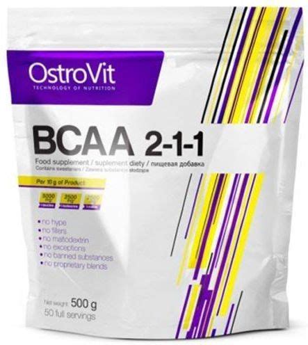 Ostrovit Extra Pure Bcaa G Bcaa Ceny I Opinie Ceneo Pl