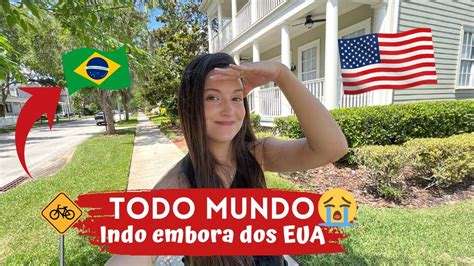 Muita Gente Indo Embora Dos Eua Entenda O Motivo Youtube