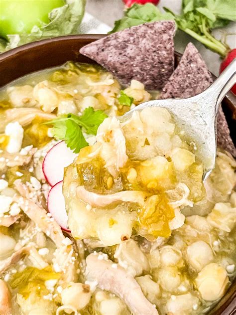 Chicken And Hatch Green Chile Pozole Three Olives Branch