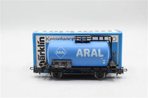 Märklin H0 4646 Mineralöl Kesselwagen ARAL Einheitskesselwagen der DB