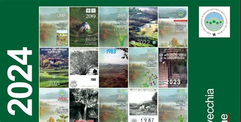 Parco del Curone il calendario 2024 è un omaggio ai primi 40 anni